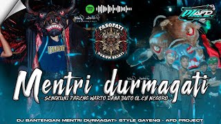 Dj Bantengan Mentri Durmagati  Pasopati Rukun Sejati  Style Gayeng Remixer By Dj Afd Project 