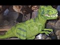 Clarin dinosaurio colecciones T rex umboxing jurassic park