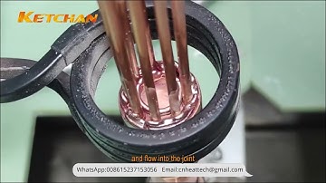 Induction Brazing of 12-Port Refrigerant Distributor | Precise Alloy Ring Brazing Process by KETCHAN