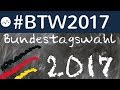 Bundestagswahl 2017 - Wichtige Ziele der Parteien in unserer Serie! #btw2017