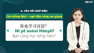 Cách đặt câu hỏi không dùng từ nghi vấn - Học tiếng Trung online