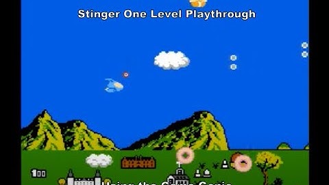 Stinger One Level Playthrough using the Nes