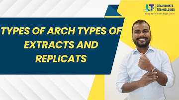 Introduction, Overview Types Of Arch Types of extracts and replicats | Learnomate Technologies