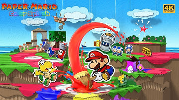 Paper Mario: Color Splash (Part 1 - Port Prisma) 2160 4k