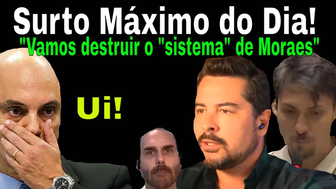 SURTO DO DIA! BOLSONARISTA FORAGIDO AMEAÇA MORAES E "SISTEMA"! MALA SOME! 03 ADMITE CONDENAÇÃO PENAL