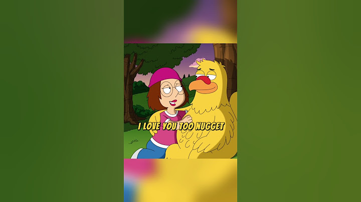 Meg falls in love with son of the Giant Chicken