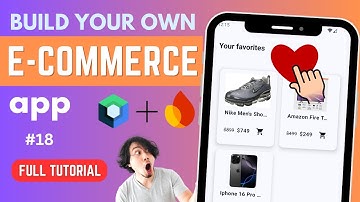 18 Favorite List Page | Ecom app | Jetpack Compose 🔥 | Android Studio Tutorial | 2025