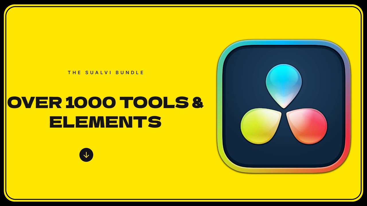 1000+ Tools and Elements for DaVInci Resolve - YouTube