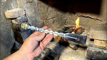 How to make a chisel from an old bearing