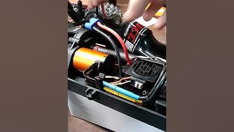 Goolrc esc not working- for ebay seller (me-1652)