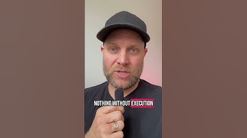 Great ideas are worthless without execution.