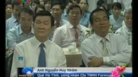 Chủ tịch nước Trương Tấn Sang chúc tết công nhân tại tỉnh Đồng Nai