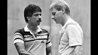 Scottish Open 1991. Jahangir Khan v Chris Dittmar