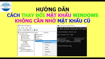 Cách thay đổi mật khẩu Windows không cần nhập mật khẩu cũ bằng 2 cách | VniTeach Channel