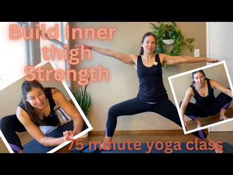 65 minute Hatha Yoga for Inner Thigh Strength