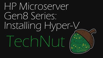 HP Gen8 Microserver Series Part 4: Installing Hyper-V