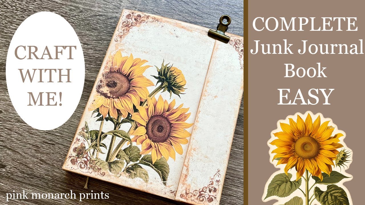 ПРОСТАЯ и ПОТРЯСАЮЩАЯ книга-журнал для хлама. Книга-журнал для хлама, которую можно распечатать, ...