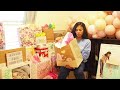 Opening Baby Shower Gifts