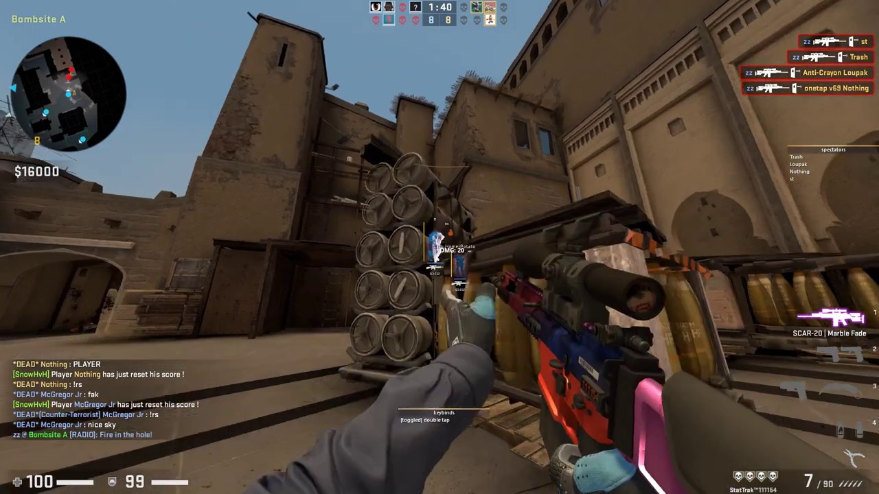 testing out onetap (first day w/ onetap) free cfg