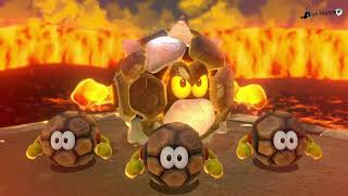 Super Mario 3D World - Mundo 4-Castillo - La Fortaleza De Las Rocas Rodantes