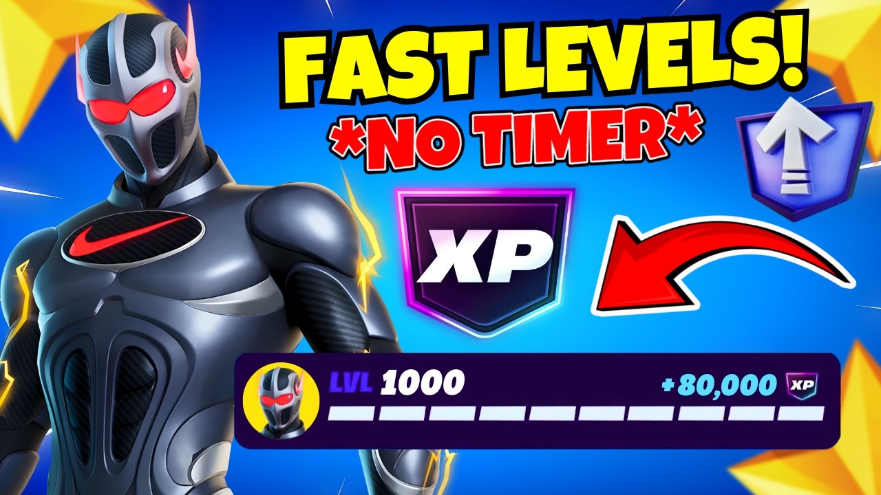 New FAST AFK Fortnite XP GLITCH MAP to Help LEVEL UP FAST in Chapter 7 Season 1!