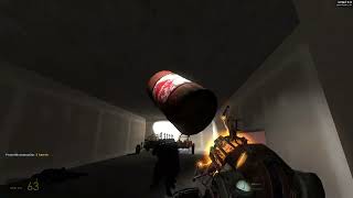 How many explosive barrels can destroy the combine (Bonus Character)