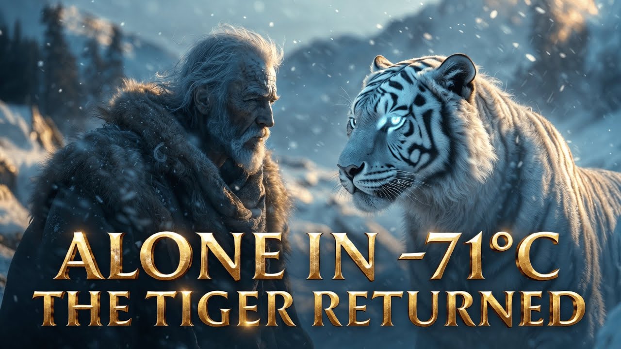A 90-Year-Old Alone in –71°C | A Spiritual Promise Between Man and Beast 🐅