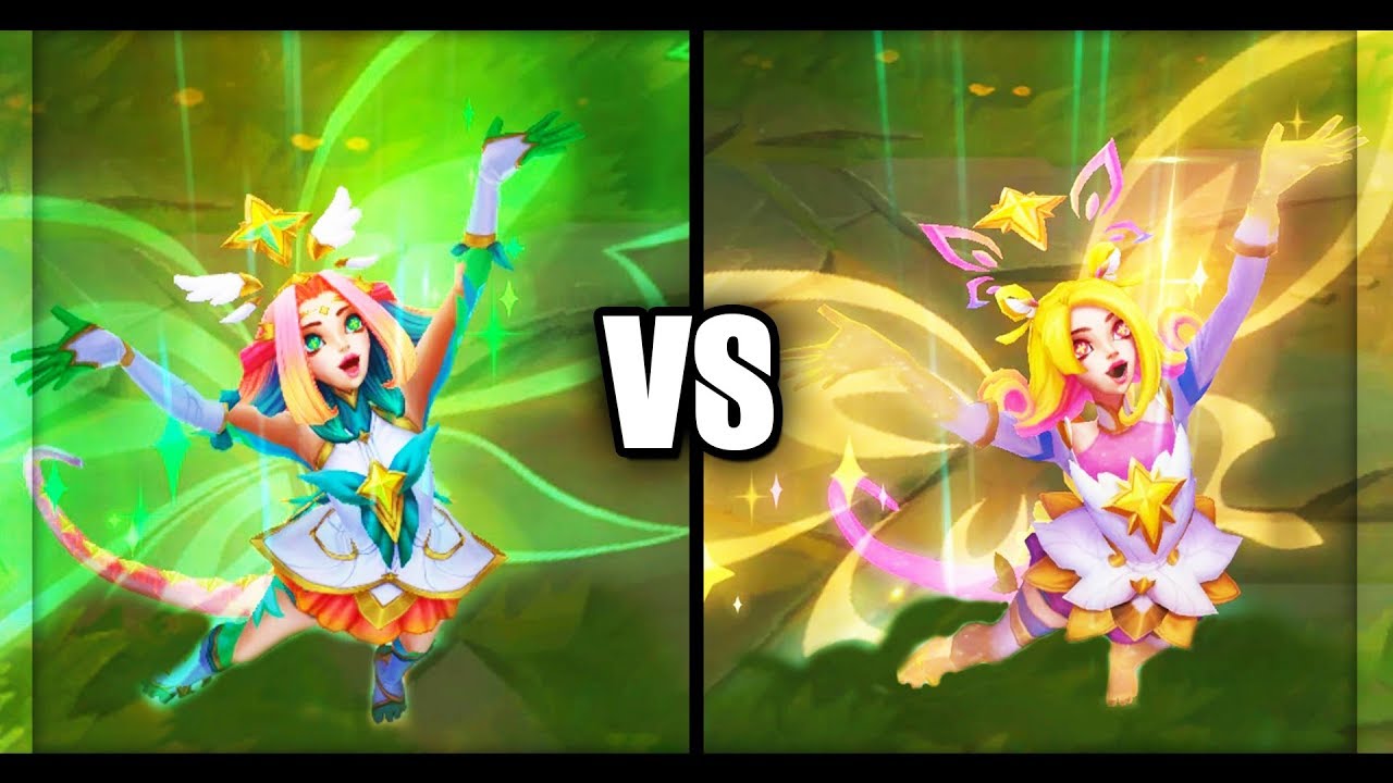 Star Guardian Neeko Vs Prestige Star Guardian Neeko Skins Comparison