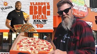 Vladdy’s Big Deal Pizza Review | XXL Pizza from Pizza Pizza #pizza #pizzapizzapizza