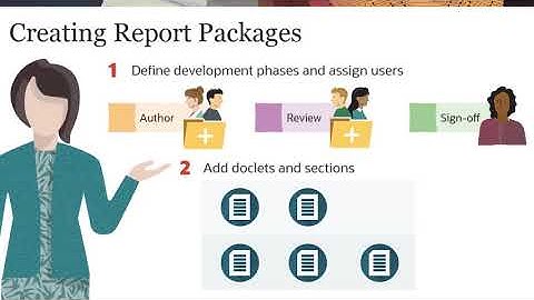 Creating the Report Package Structure in Narrative Reporting