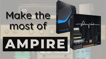 How to maximize AMPIRE for Electric Guitar (Studio One)