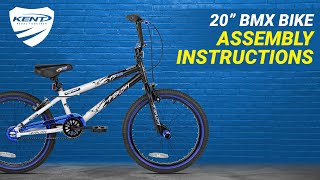 Kent Bicycles | 20" BMX Bike (without Rotor) Assembly Step-by-Step