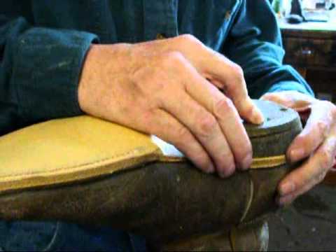 how to fix cowboy boots part 2 - YouTube