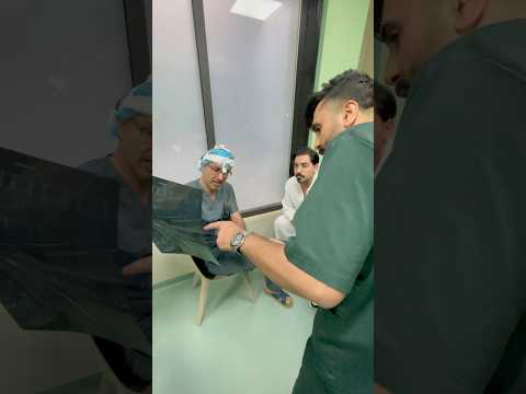 لقطة من الاستشارة قبل التجميل مع الدكتور علي أكبر صادقي في بغداد