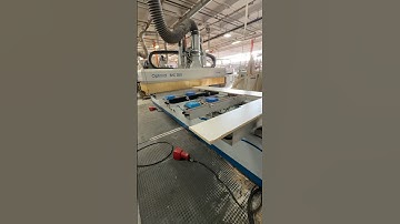 I am back programming the Weeke cnc.🧑🏻‍💻👍🏻😀 #fusion360 #woodworking #cnc #homag