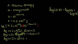 enVision Algebra 2 Topic 6-3 Example 6: Use Logarithms to Solve Problems