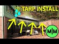 Low Incline Patio Tarp (Waterproof and Sunproof)