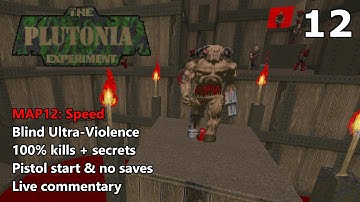 The Plutonia Experiment - MAP12: Speed - Blind Ultra-Violence 100%