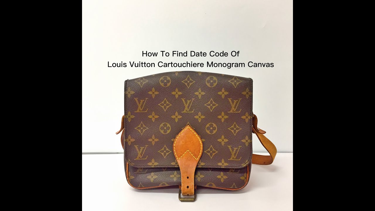 Louis Vuitton Monogram Cartouchiere 26