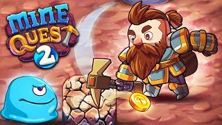 Mine Quest 2 Gameplay Trailer (iOS Android) screenshot 2