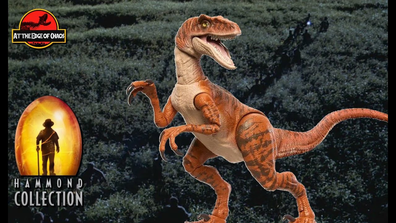 Hammond Collection Lost World Tiger Velociraptor - Unboxing, Reviewing ...