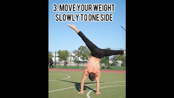 Tutorial “One arm Handstand” 🔥🔥🔥