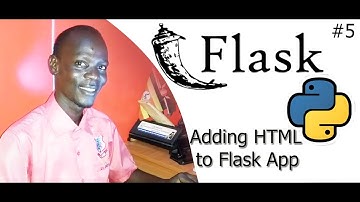#5 Python with Flask App Development   - Adding HTML and CSS to Flask App
