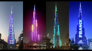 Different Shades of Burj Khalifa | Dubai