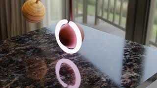 Pendulum effect v2 simulation blender 2.8|| Proxy simulation
