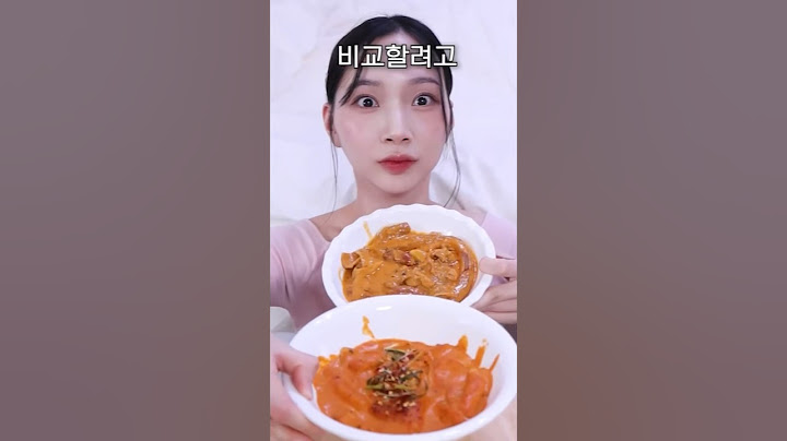 와.. 엽떡신상 마라로제 솔직후기🔥