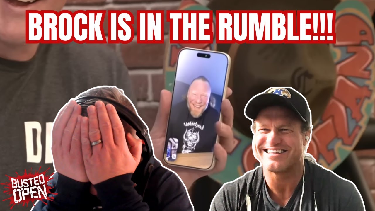 Reaction to Brock Lesnar in 2026 Royal Rumble | Busted Open WWE