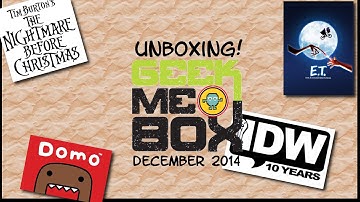 GeekMeBox Unboxing || December 2014