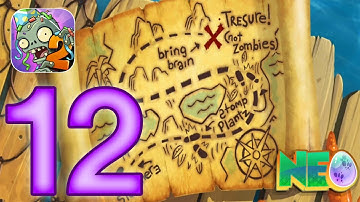 Plants vs Zombies 2: Gameplay Walkthrough Part 12 - Pirate Seas Level 6 - 10 (iOS, Android)