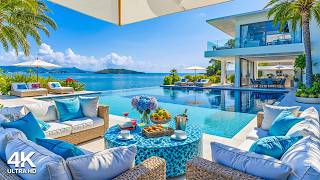 Seaside Morning Jazz & Smooth Sound of Waves 🌊 Fresh Summer Ambience with Chill Bossa Nova for Work screenshot 5